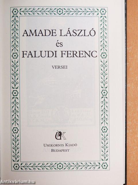 Amade László és Faludi Ferenc versei