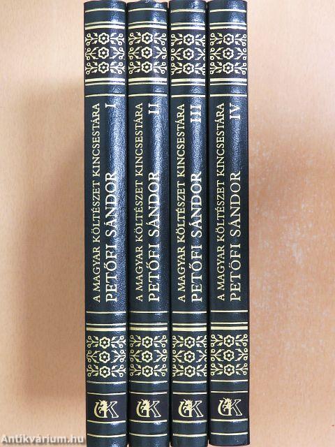 Petőfi Sándor összes költeményei I-IV.
