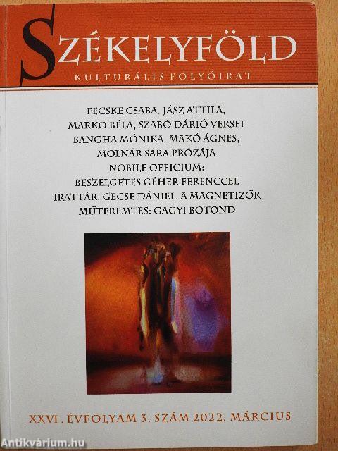 Székelyföld 2022. március