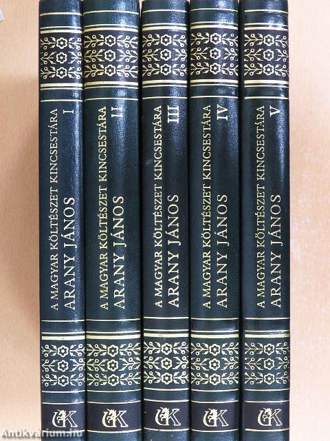 Arany János összes költeményei I-V.