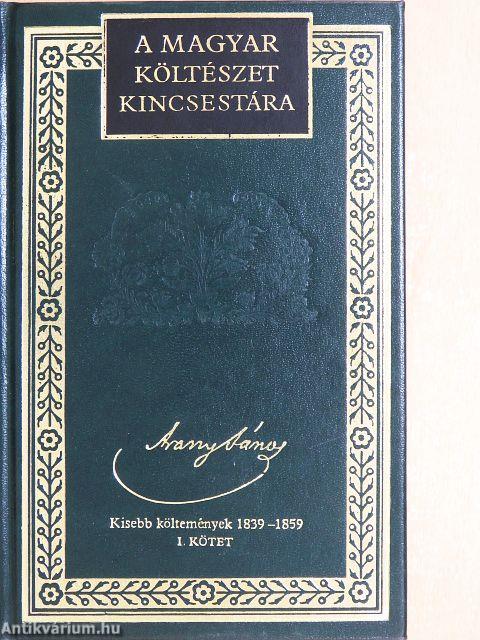 Arany János összes költeményei I-V.