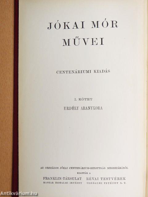 "50 kötet a Jókai Mór művei - Centenáriumi kiadás sorozatból (nem teljes sorozat)"