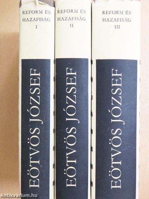 Reform és hazafiság I-III.