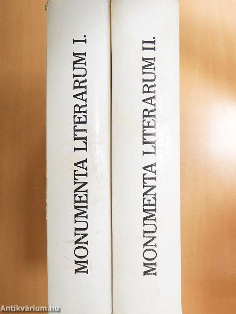 Monumenta Literarum I-II.