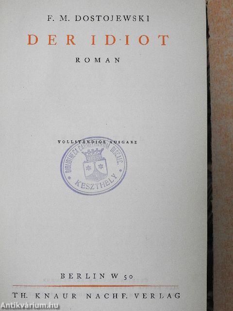 Der Idiot