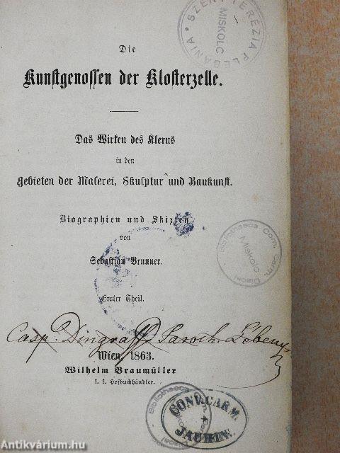 Die Kunstgenossen der Klosterzelle I-II. (gótbetűs)