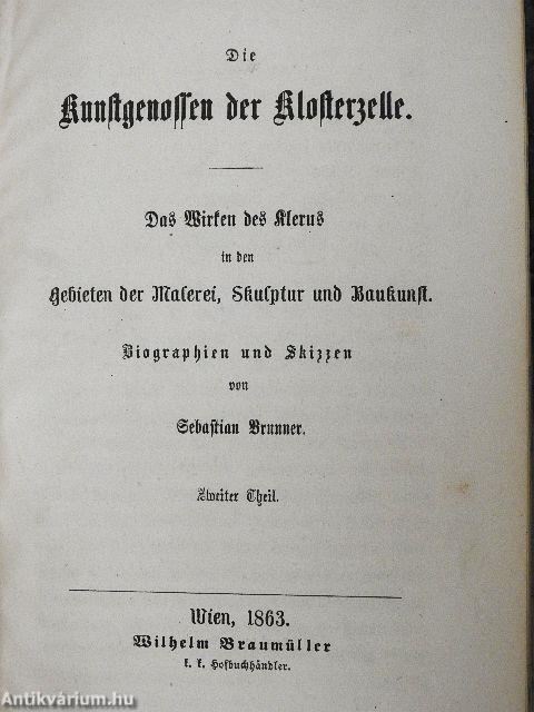 Die Kunstgenossen der Klosterzelle I-II. (gótbetűs)