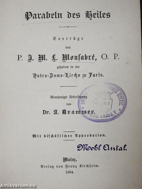 Parabeln des Heiles/Katholische Elementarkatechesen (gótbetűs)