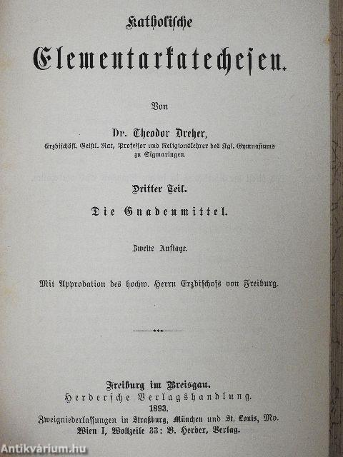 Parabeln des Heiles/Katholische Elementarkatechesen (gótbetűs)