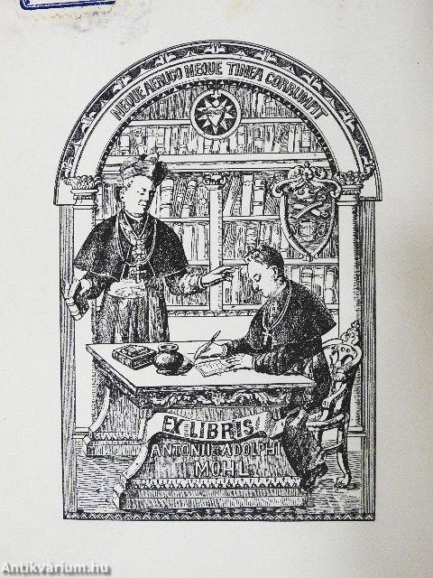 Der Priester am Altar/Verwaltung des Hohenpriesterlichen Amtes (gótbetűs)