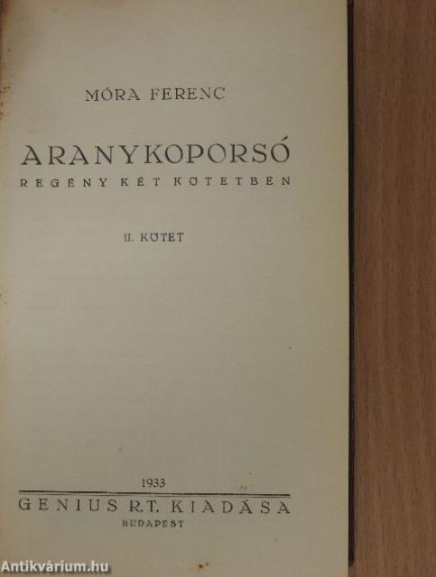 Aranykoporsó I-II.