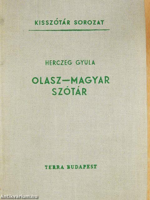 Olasz-magyar szótár