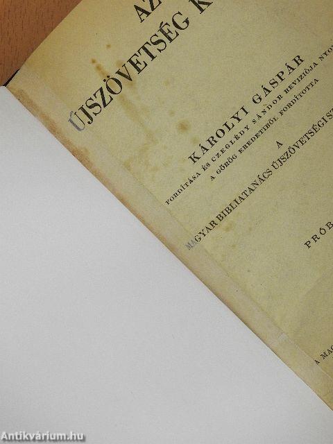 Az Újszövetség könyvei