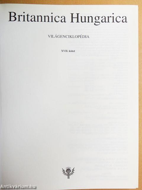 Britannica Hungarica Világenciklopédia 17.