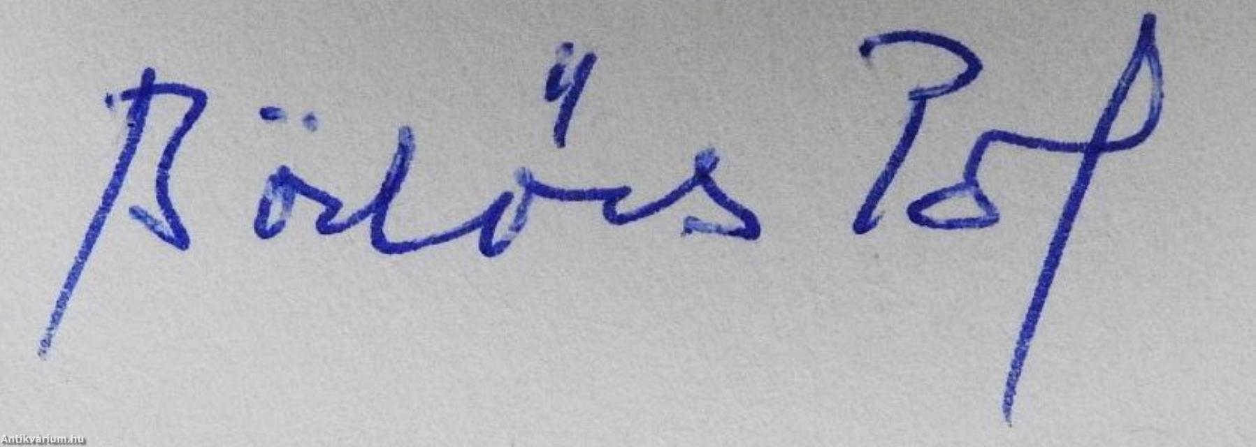 Gyászmagyarok (dedikált példány)