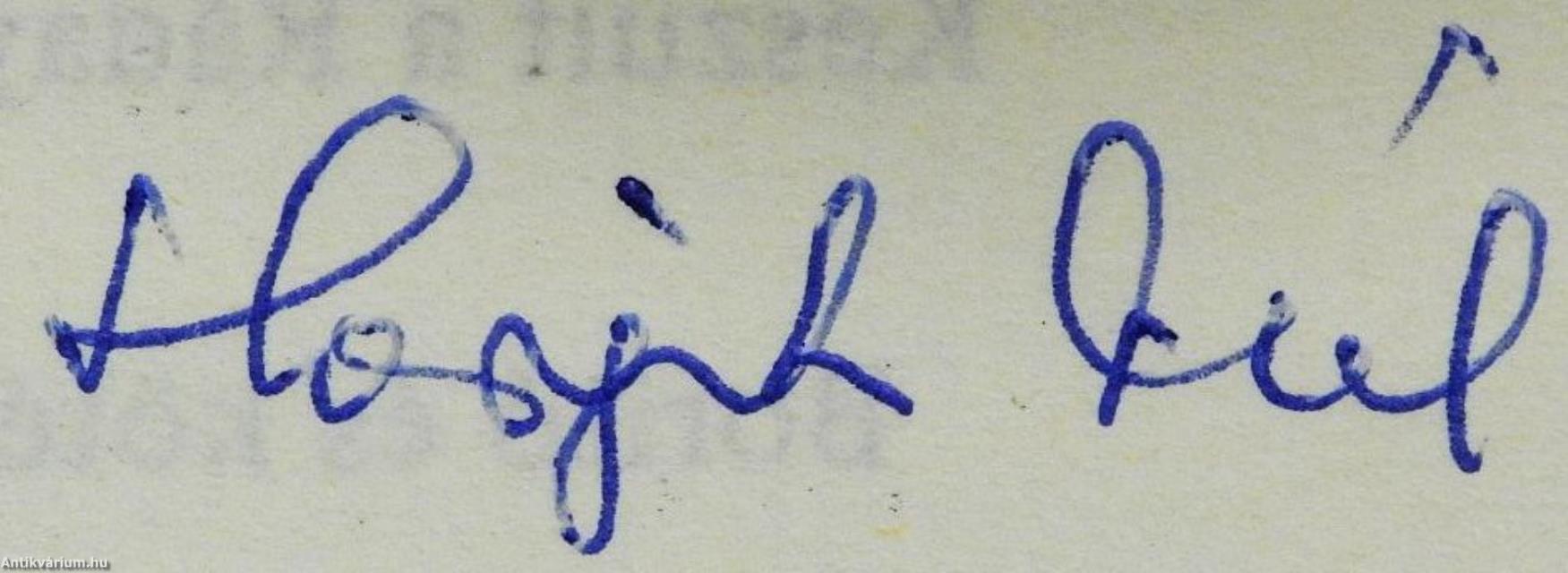 Öregharang, diákharang (dedikált példány)