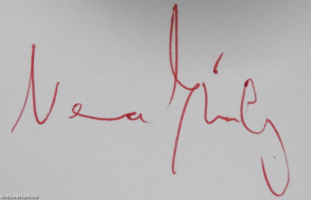 A filmművészet útján (dedikált példány)