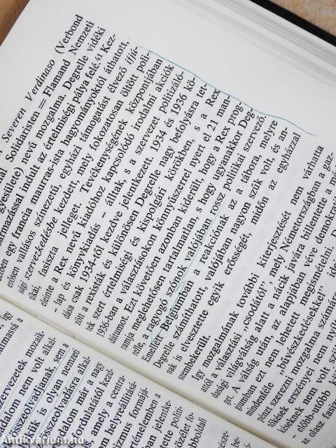 Európai fasizmusok 1919-1939 (dedikált példány)