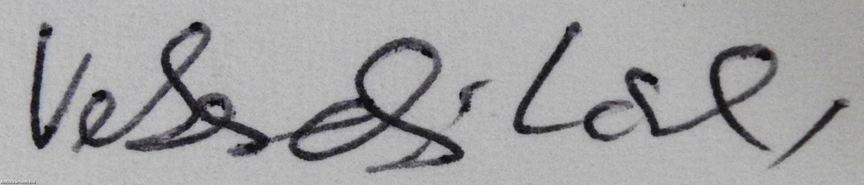 Befejezetlen jelen (dedikált példány)