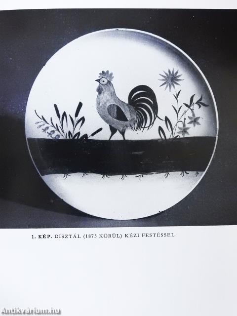 Hollóházi porcelán (dedikált példány)