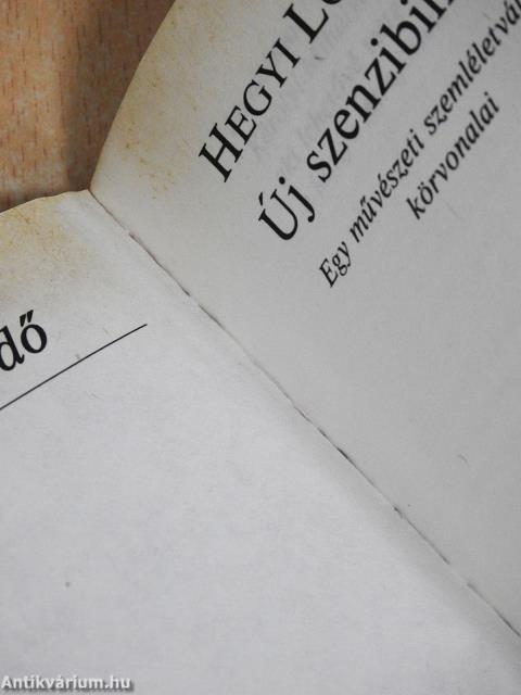 Új szenzibilitás (dedikált példány)