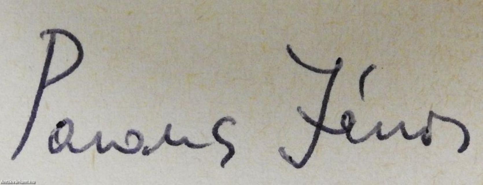 A könyvtár lángban áll (dedikált példány)