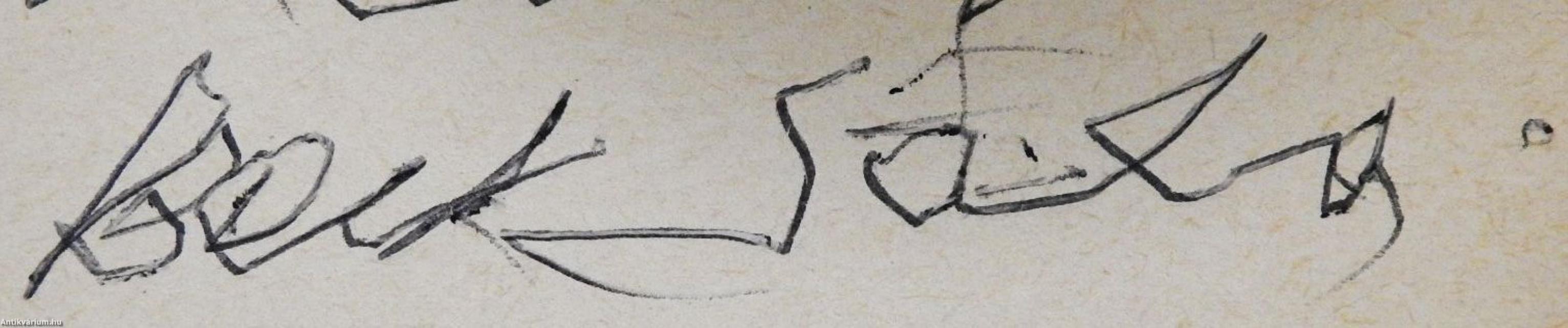 Öreg jogász tövistermése (dedikált példány)