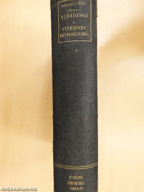 Előadások a gyermekek betegségeiről