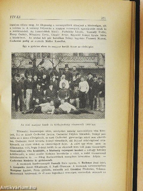 A magyar sport reneszánszának története 1896-tól napjainkig I-II.