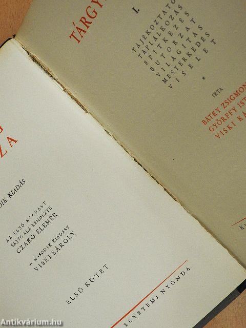 A magyarság néprajza I-IV.