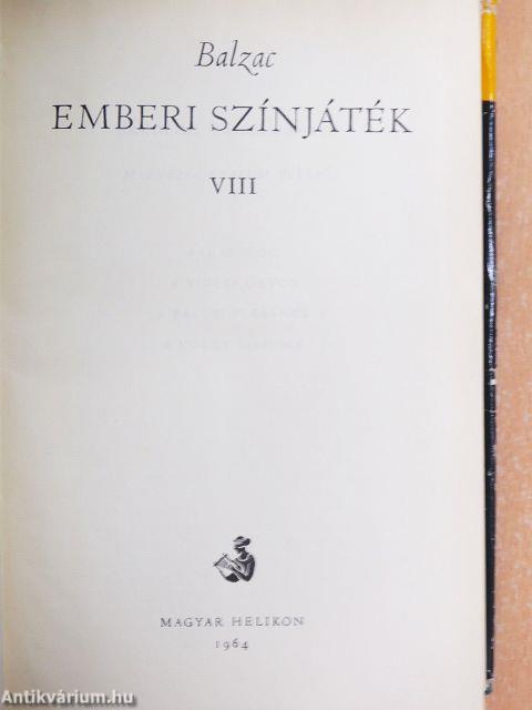Emberi színjáték VIII.