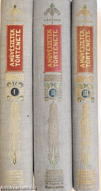 A művészetek története I-III.