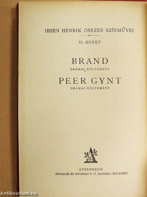 Brand/Peer Gynt