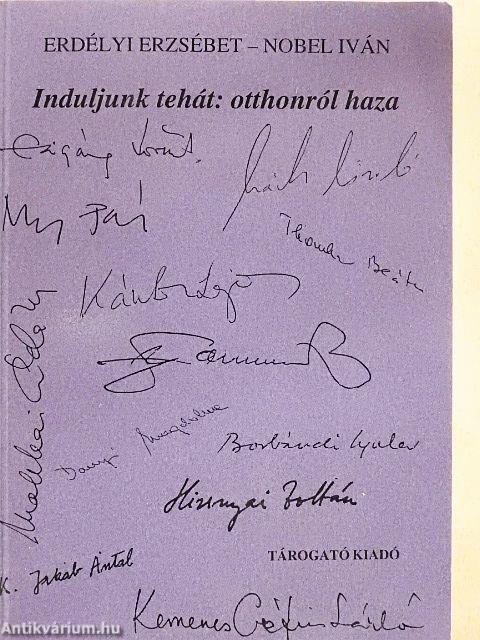 Induljunk tehát: otthonról haza