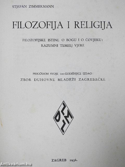 Filozofija i religija I-II.