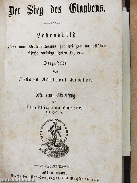 Märzveilchen/Kreuz und Halbmond/Der Sieg des Glaubens/Faustin/Angelina, die Ungetaufte (gótbetűs)