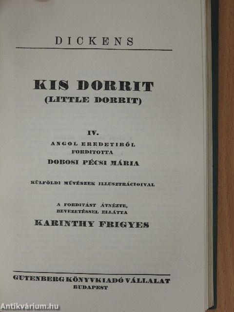 Kis Dorrit I-IV.
