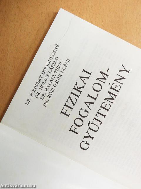 Fizikai fogalomgyűjtemény