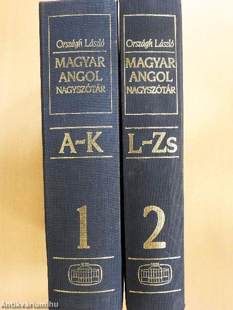 Magyar-angol nagyszótár 1-2.