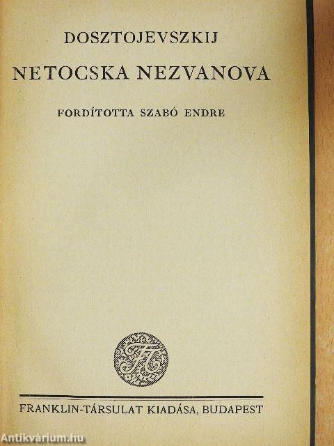 Netocska Nezvanova