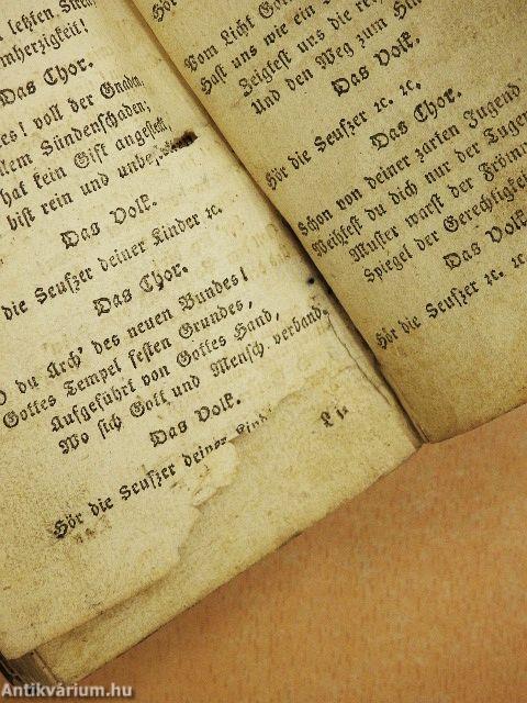 Sammlung verschiedener Gebete (gótbetűs)