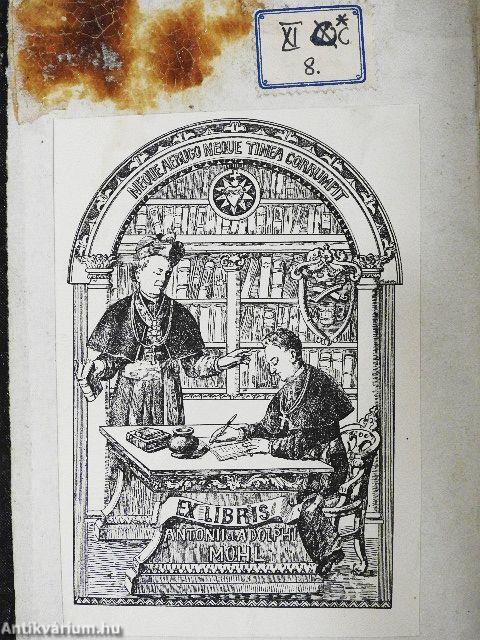 Geistesübungen nach der Weise des h. Ignatius von Loyola für Priester und Candidaten des Priesterthums (gótbetűs)