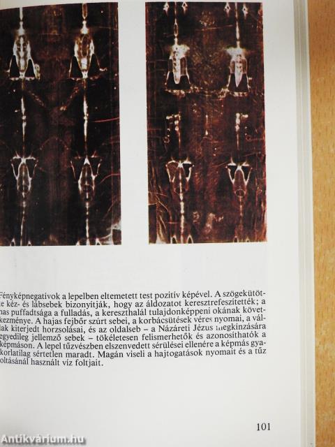 A torinói halotti lepel és korának meghatározása (dedikált példány)