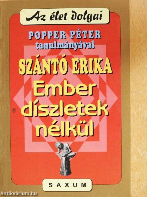 Ember díszletek nélkül (dedikált példány)