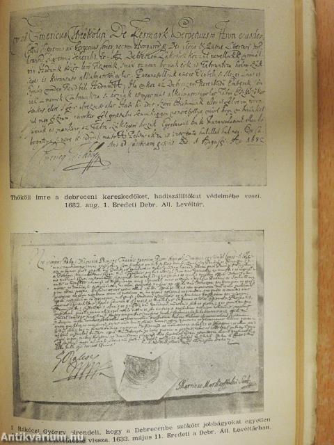 Debrecen története a felszabadulásig (dedikált példány)