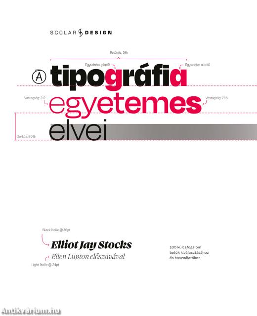A tipográfia egyetemes elvei