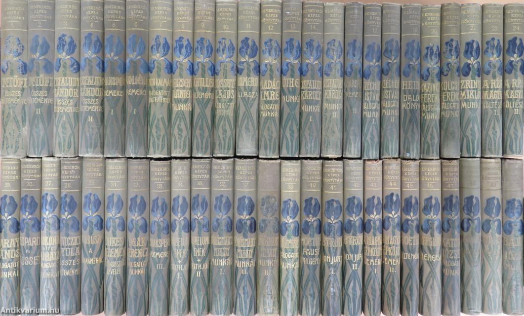 Remekírók Képes Könyvtára 1-50.