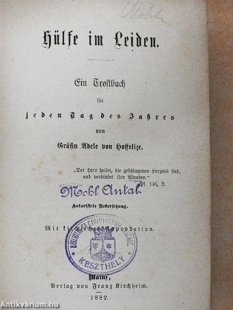 Hülfe im Leiden (gótbetűs)