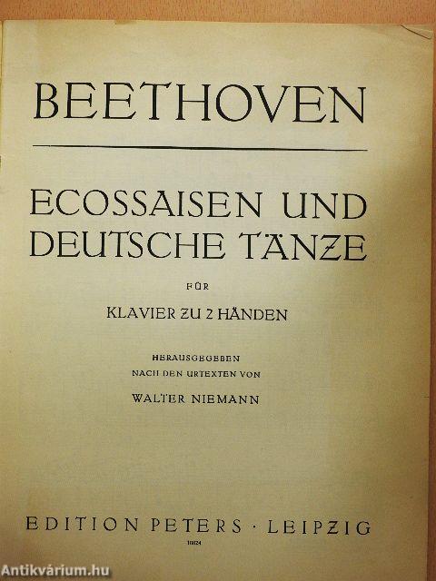 Ecossaisen und Deutsche Tänze