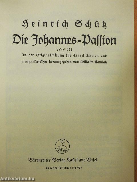 Die Johannes-Passion (gótbetűs)